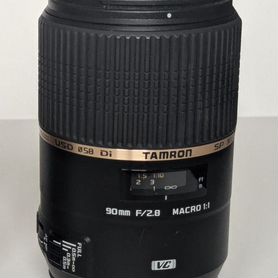 Объектив Tamron SP 90mm F2.8 Di Macro 1:1 VC USD C