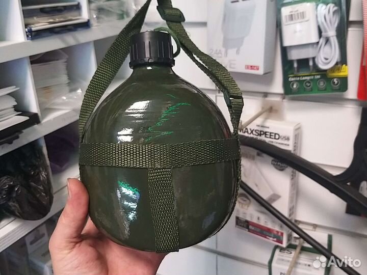 Фляжка тактическая на ремне