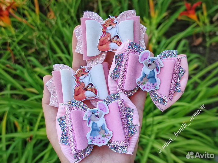 Бантики ручной работы