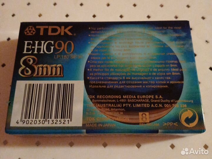 Плёнка для видеокамеры