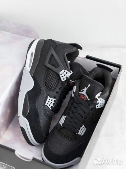 Nike Air Jordan 4 Retro SE Black Canvas Оригинал