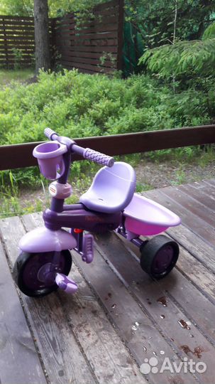 Детский трехколесный велосипед бу