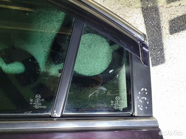 Форточка двери задней левой на Mazda 6 GH