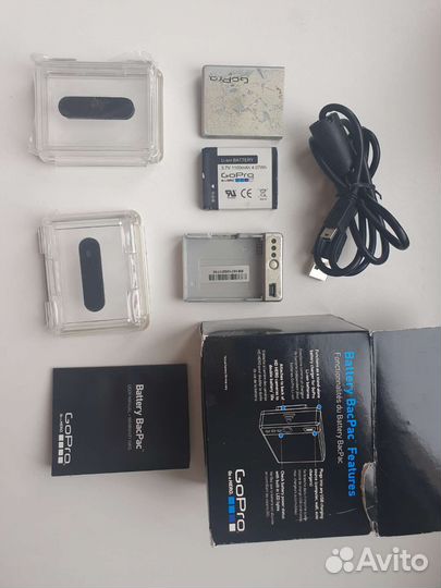 Внешний аккумулятор для GoPro hero 1,2,3,3+