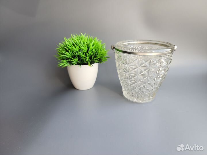 Ваза хрустальная СССР конфетница