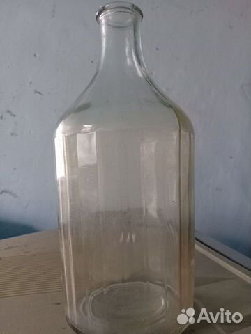 Бутылка стеклянная объявление продам