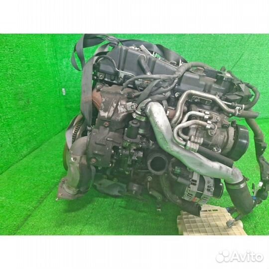Двигатель двс с навесным toyota hiace KDH201 1KD-F