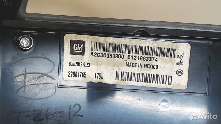 Переключатель отопителя Chevrolet Volt, 2013