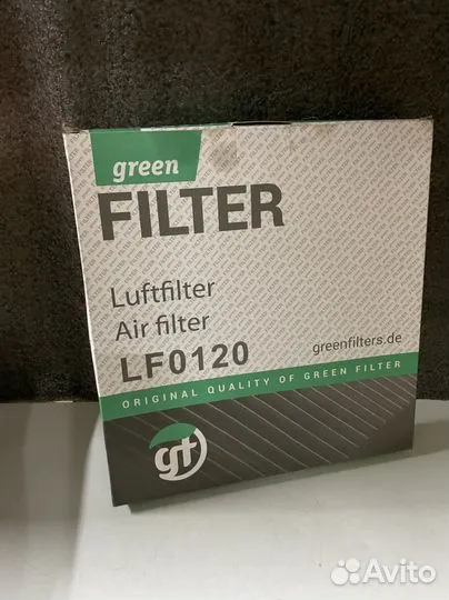 Фильтр воздушный Green Filter