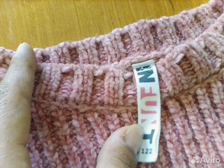 Свитер джемпер для девочки, р.122
