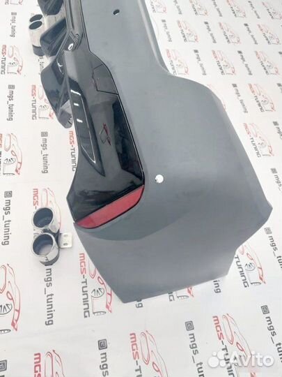 Задний бампер в стиле М5 F90 на 5 Series F10