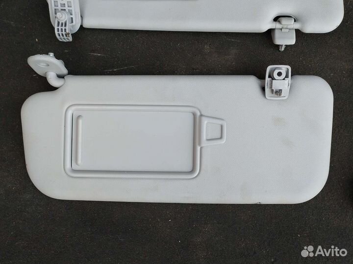 Солнцезащитные козырьки hyundai solaris 2