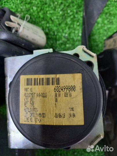 Ремень безопасности задний Mazda Mazda3 Mps BK