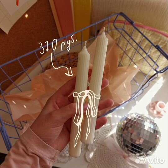 Свечи из соевого воска