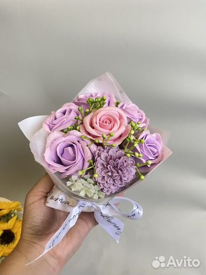 Букет из пенных роз