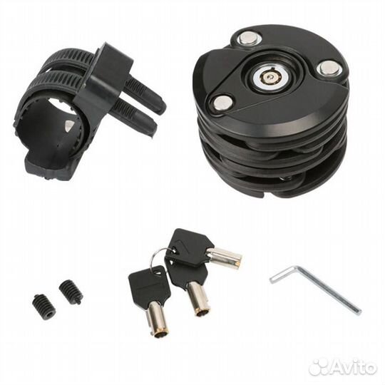 Замок противоугонный складной messingschlager