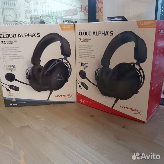 Игровые наушники Hyperx Cloud Alpha S