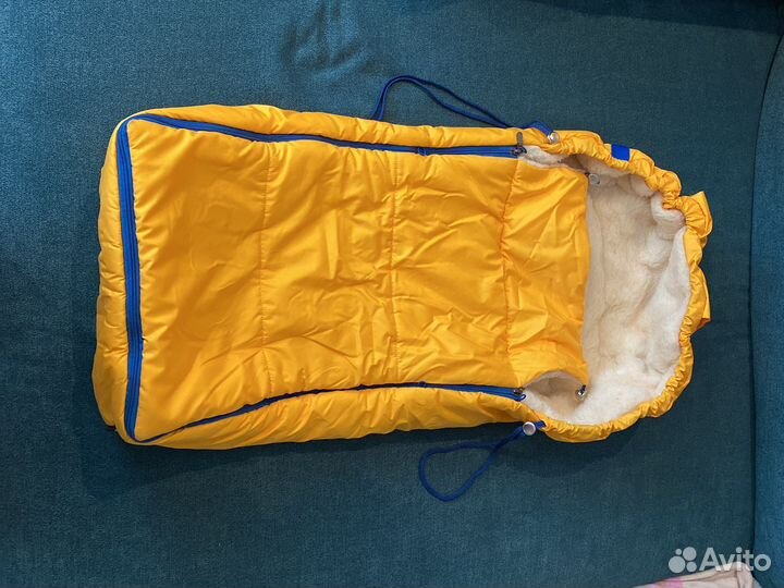 Зимний конверт в коляску