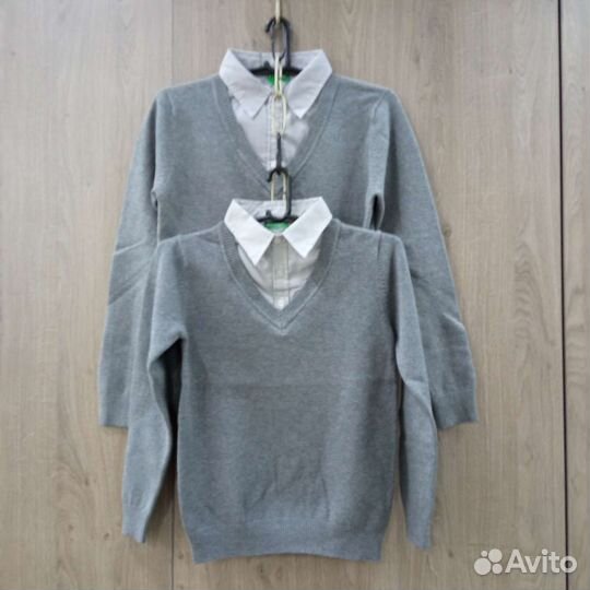 Джемпер-обманка новый для мальчика рост 110