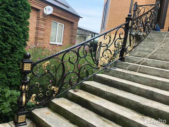 Кованые перила