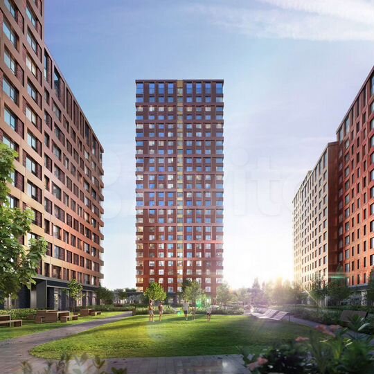 1-к. квартира, 43,8 м², 8/25 эт.