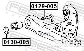 Шайба-эксцентрик (сход-развал) toyota HiLux febest