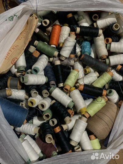 Нитки швейные огромный пакет