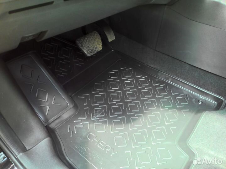 Коврики на chery tiggo 4 pro. Салон + багажник