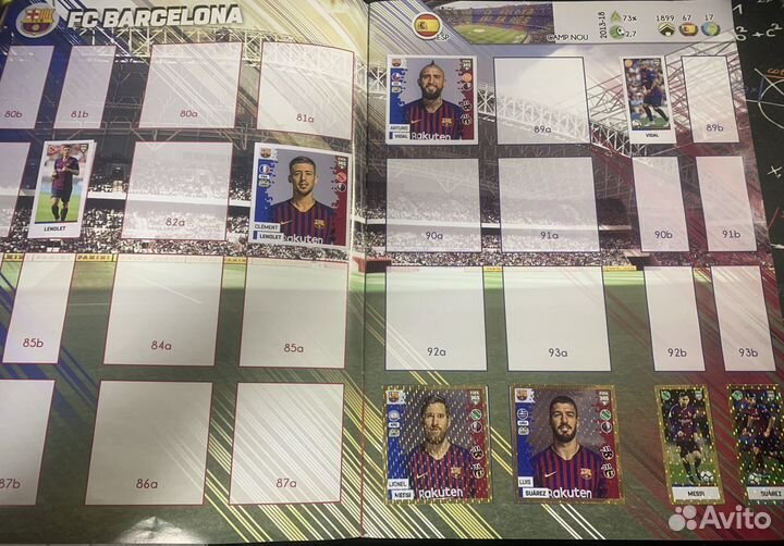 Альбом с наклейками panini fifa 365 2019