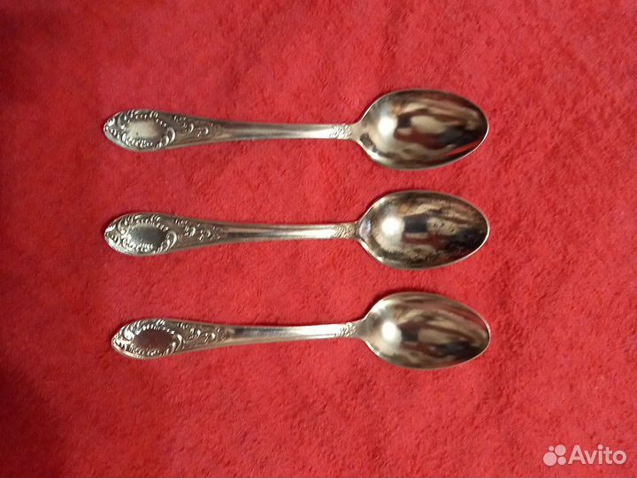 Ложка чайная серебро 875' зiд