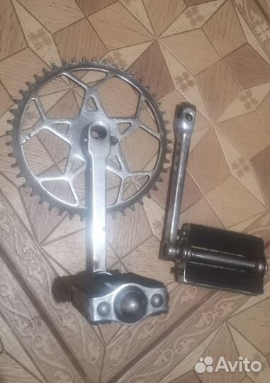 Ведущая Звезда и шатун Зис с педалями