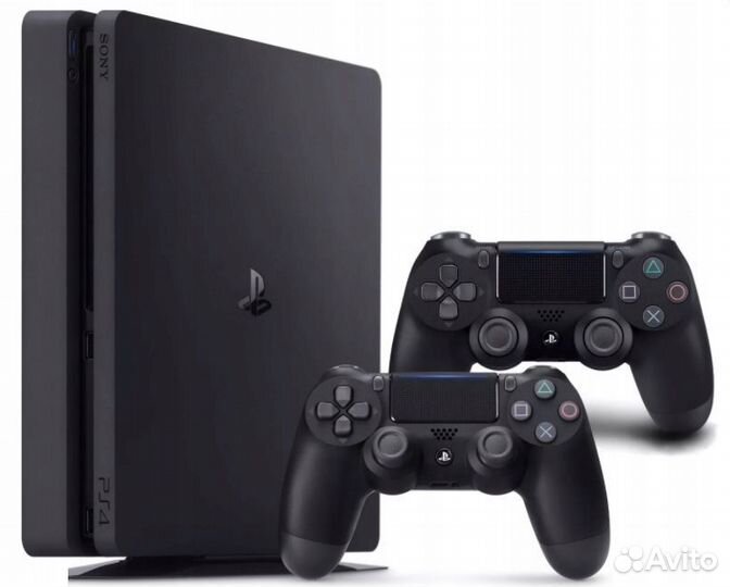 Sony playstation 4 PS4 slim 1tb с играми