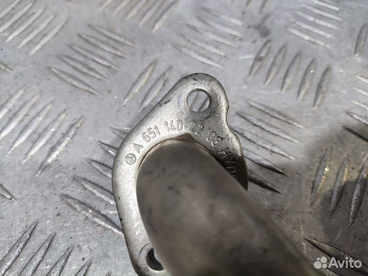 Б/У Трубка рециркуляции отработанных газов #005