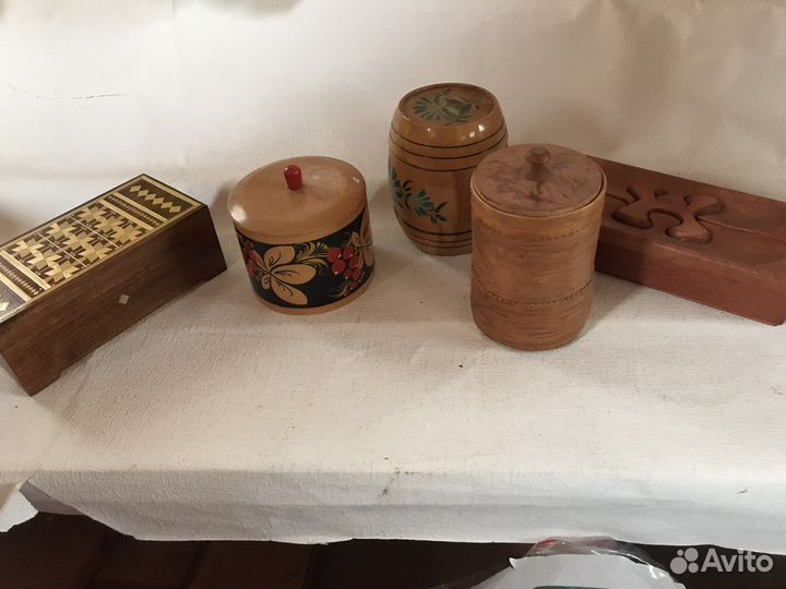 Шкатулки СССР новые и бу