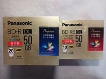 Диски премиум Panasonic BD-R, BD-RE DL 50 gb