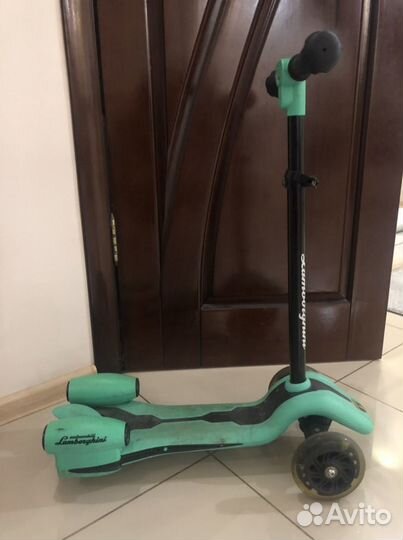 Самокат детский трехколесный бу
