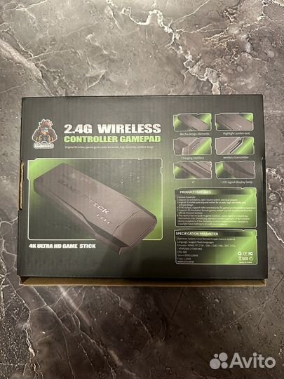 Игровая TV приставка GameStick lite 4k