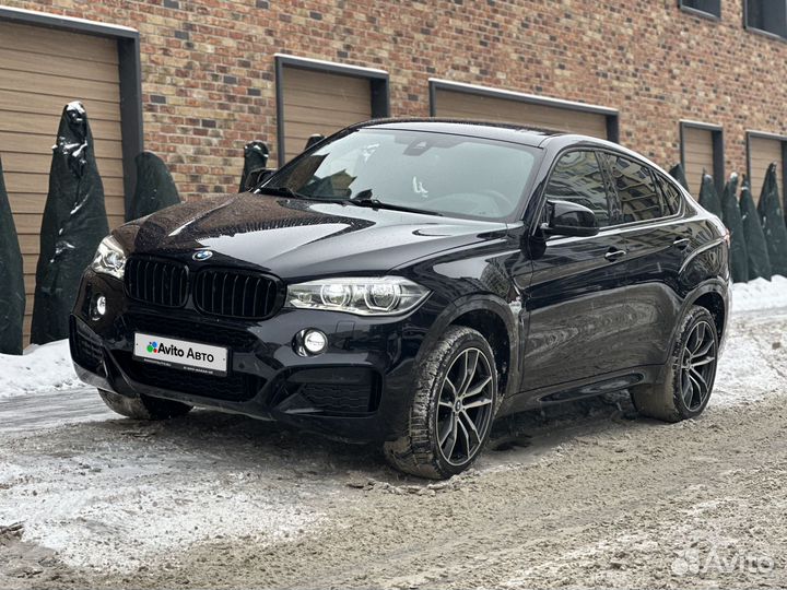 BMW X6 3.0 AT, 2018, 89 764 км