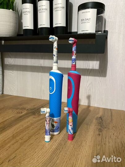Oral-b электрическая зубная щетка vitality kids