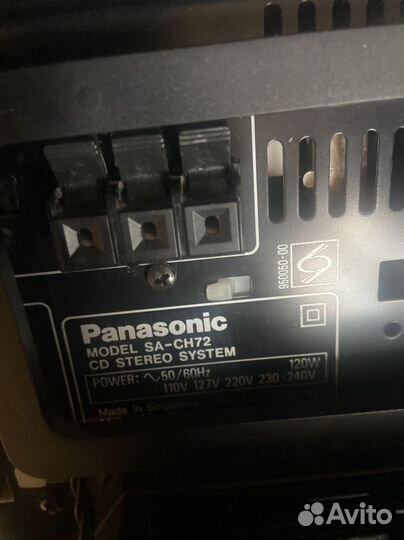 Музыкальный центр Panasonic SA-CH72