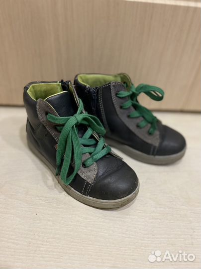 Кожаные ботиночки Котофей