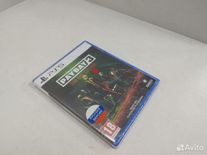 Игровые диски. Sony Playstation 5 Payday 3 Day One Edition