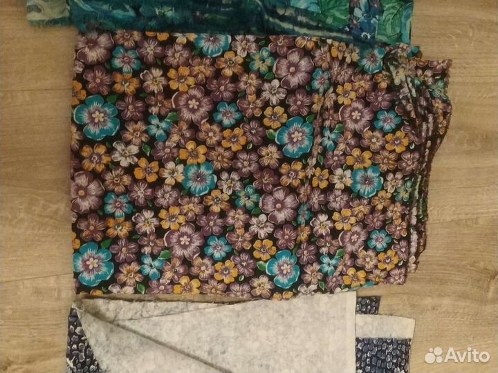 Ткань отрез хлопок