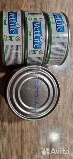 Консервы VetLife renal для кошек