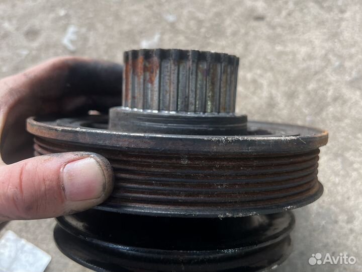 Шкиф коленвала траспортер т 4 1,9