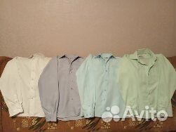 Рубашки для мальчика 128 134