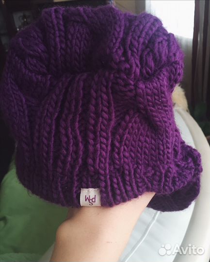 Вязанная кепка guess