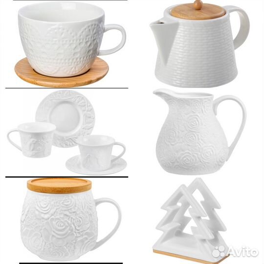 Чашка /чайная пара /кувшин чайник ellan gallery