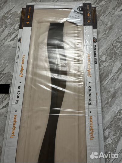 Двери межкомнатные 2 шт, натуральный шпон