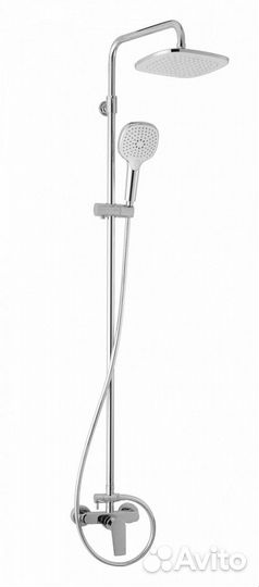 Душевая система azario treya со смесителем для ду